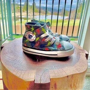 Infant Converse Chuck Taylor All Star 1V Dinoverse High Top